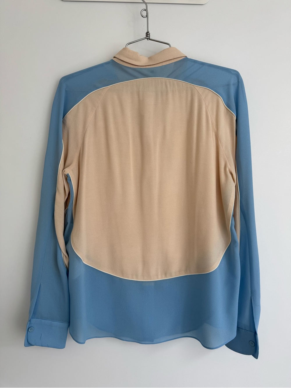 O’2nd Two-Tone Blouse - Picture 2 of 3